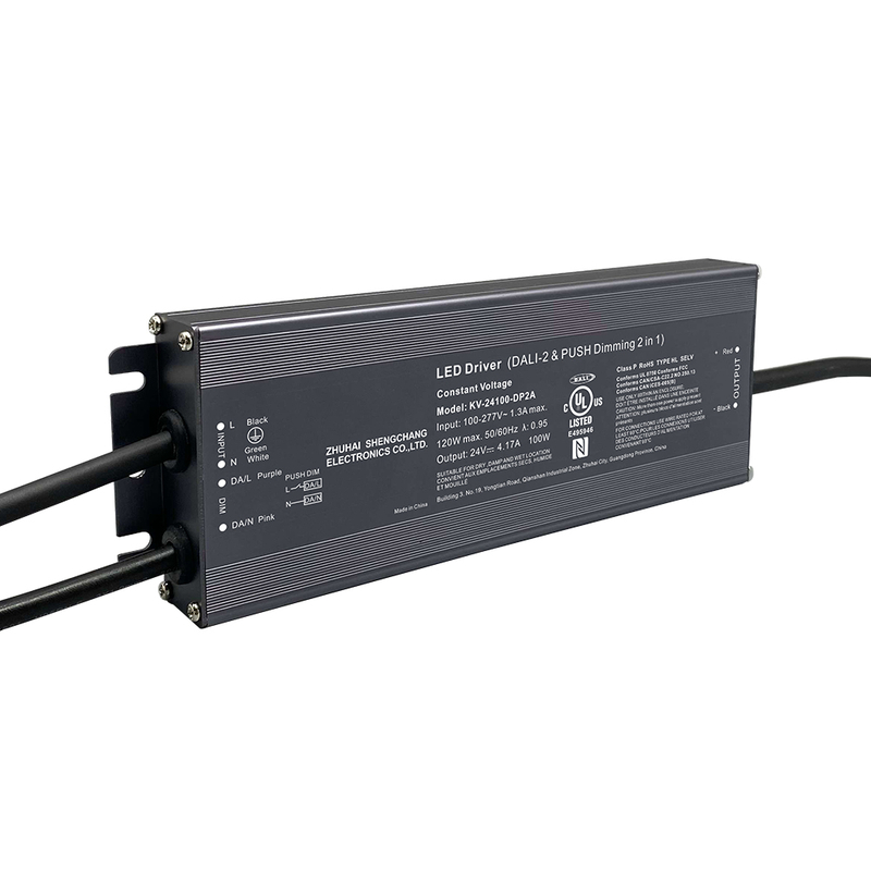 60W 96W 100W 120W 0-10V dæmpbar konstant spænding LEDDRIVER 200V -347V AC