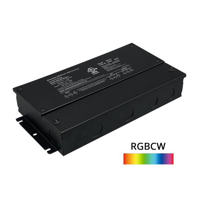 300W razred 2 CV DIMMING CW RGB RGBW RGBCW DMX DIMMABLE LED gonilnik 1 2 3 4 5 kanali
