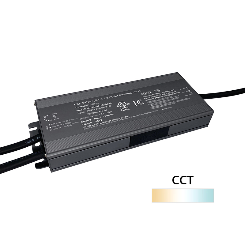 DP2 60W 75W CV CCT DALI 2 PUSH LED LED có thể điều khiển 12V 24V 36V 48V DC
