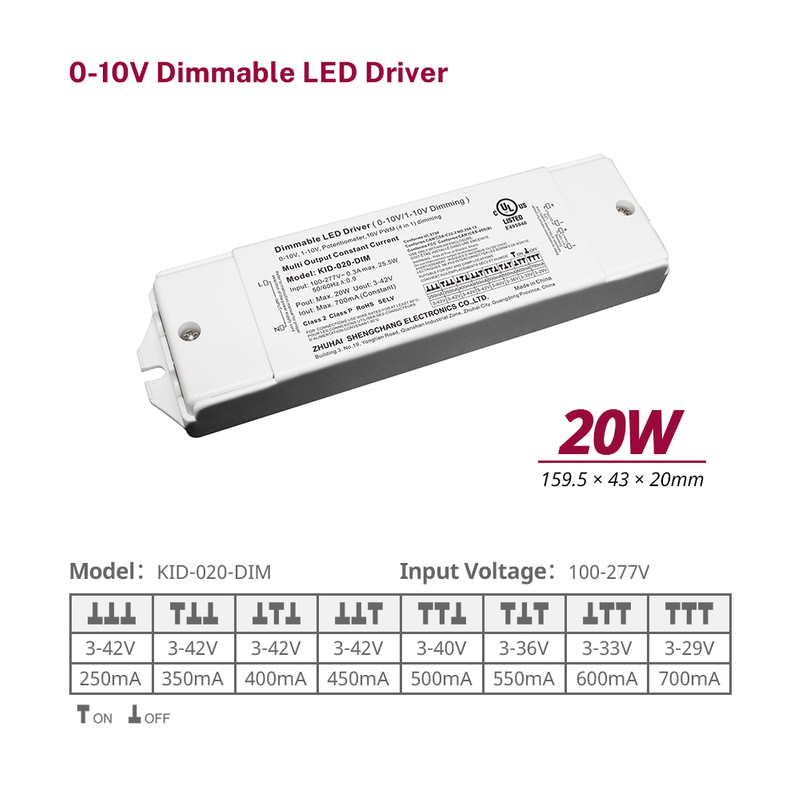10 wattia 20 wattia 40 wattia 60 wattia vakiovirtaa 0-10 V himment&auml;v&auml; LED-virtal&auml;hde kattovalaisimille