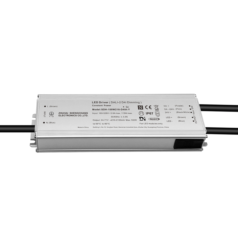 100W 150W 200W 240W 320W 480W 600W 800W DALI-2 D4i Isoleret LED-driver 220-480V AC