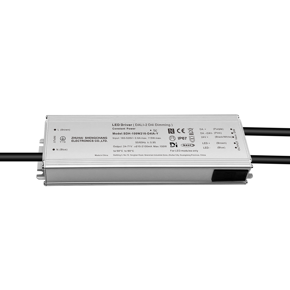 100W 150W 200W 240W 320W 480W 600W 800W DALI-2 D4i Isoleret LED-driver 220-480V AC