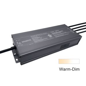 500W 600W Dim to Warm Triac Dimmable Power Supplys CV 12V 24V 36V 48V DC framleiðsla