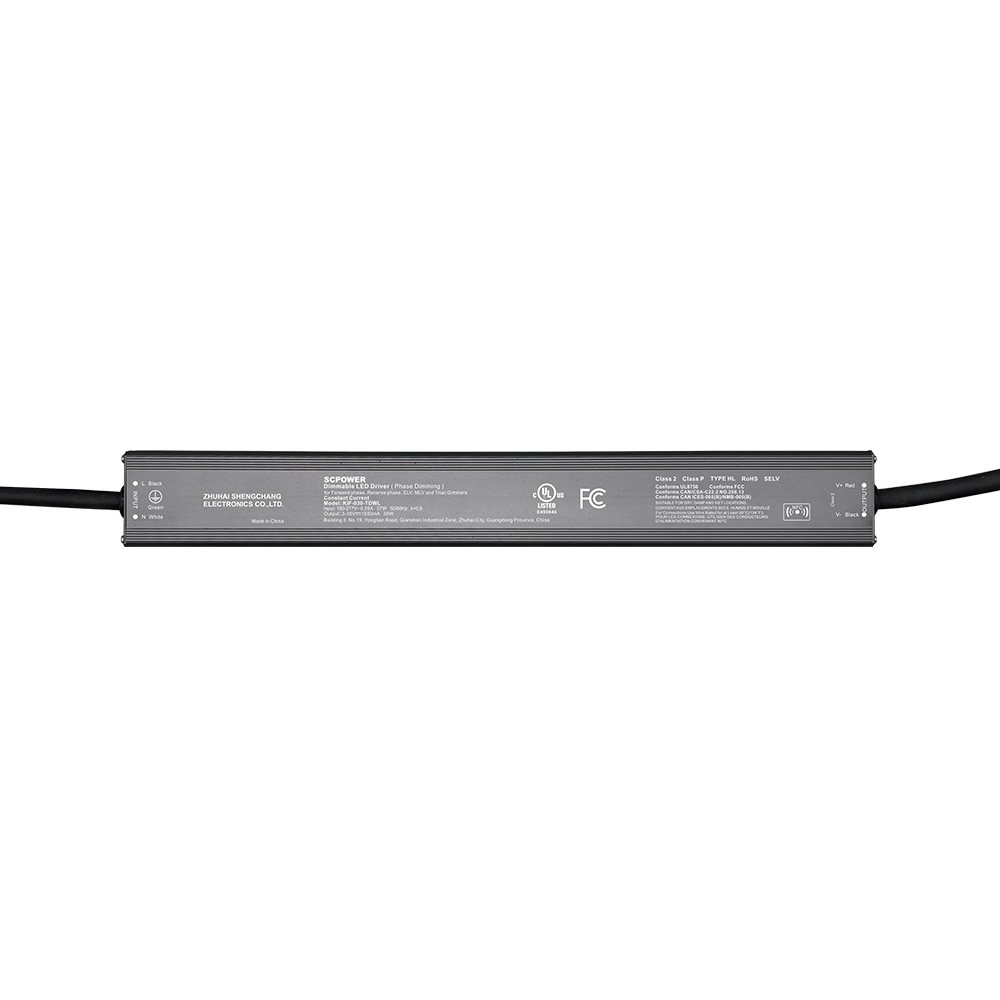 30W 40W 60W CC Dim to Isti Triac Qaranlıq LED Enerji Təchizatı 100 110 120 130 277 volt ac