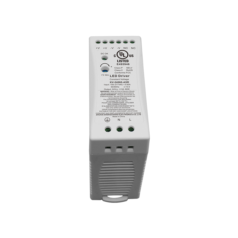 60W 96W 100W CV Plastike Din Gariyamoshi LED Umushoferi Guhindura Amashanyarazi Guhuza FCC