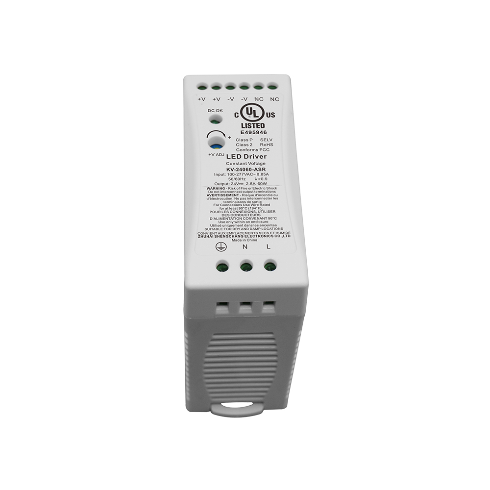 60W 96W 100W CV Plastike Din Gariyamoshi LED Umushoferi Guhindura Amashanyarazi Guhuza FCC