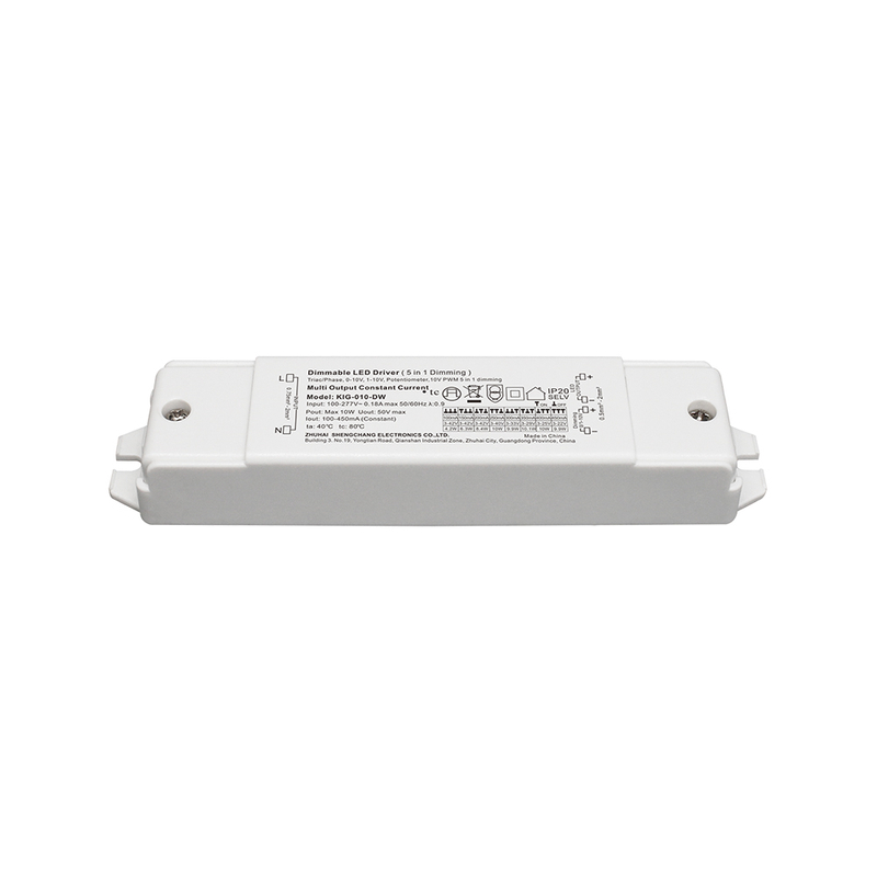 10W 20W 40W 60W TRIAC 0-10V डिमेबल एलईडी ड्राइवर सीसी 100-277V