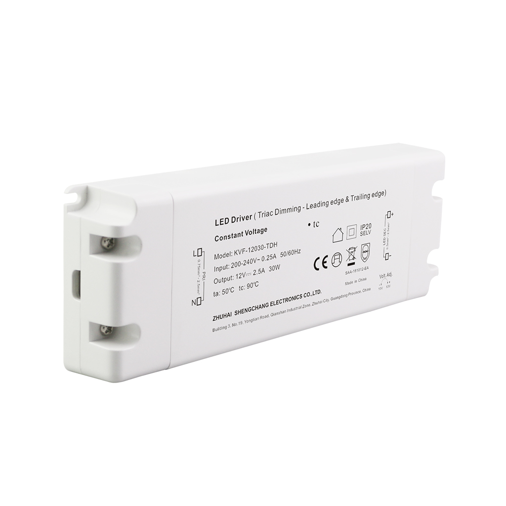 30 Watt CV Triac Dimmable LED nga Suplay ti Kuriente Nangato a boltahe