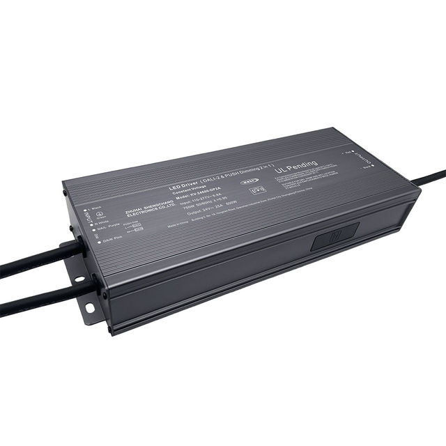 800W CV DALI 2 Push Dimmable LED დრაივერი LED განათებისთვის