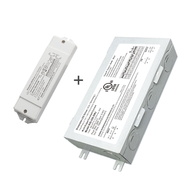 10 Вт TRIAC 0-10 В Дискатний світлодіодний водій CC з Junction Box