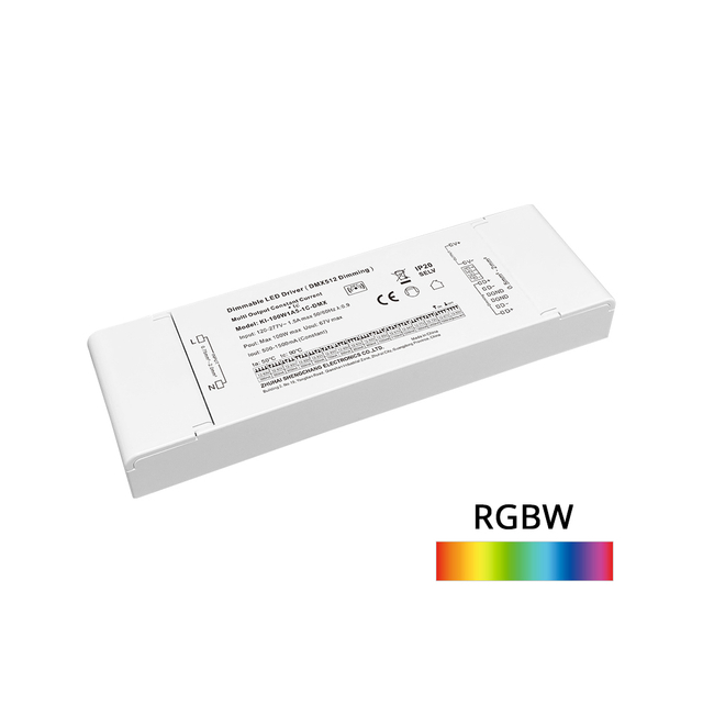 100W 500mA-2500mA 12V-93V DC Arus Malar Boleh Dimalapkan 3 4 Saluran RDM DMX RGB RGBW LED Pemacu