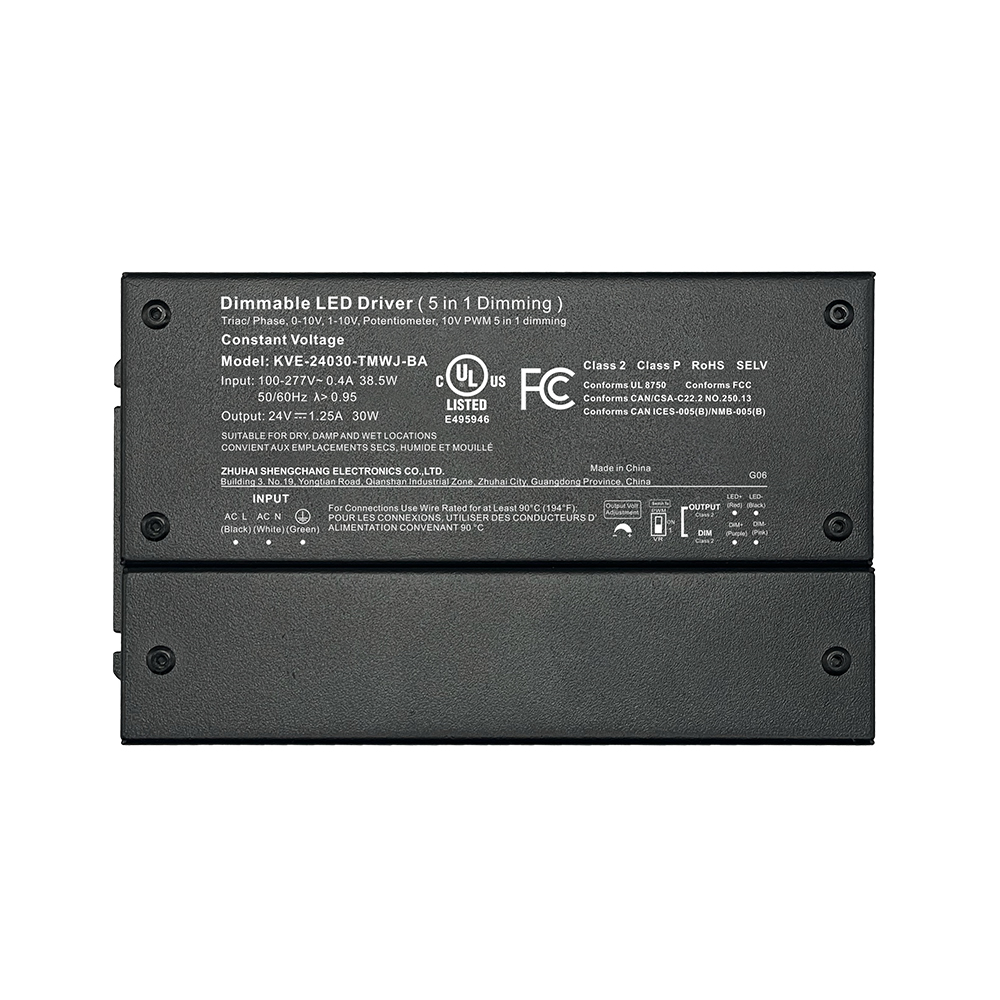 200W 300W 500W 600W D&aelig;mp til varm Triac 0-10V Tunable White Driver of LED Light CV