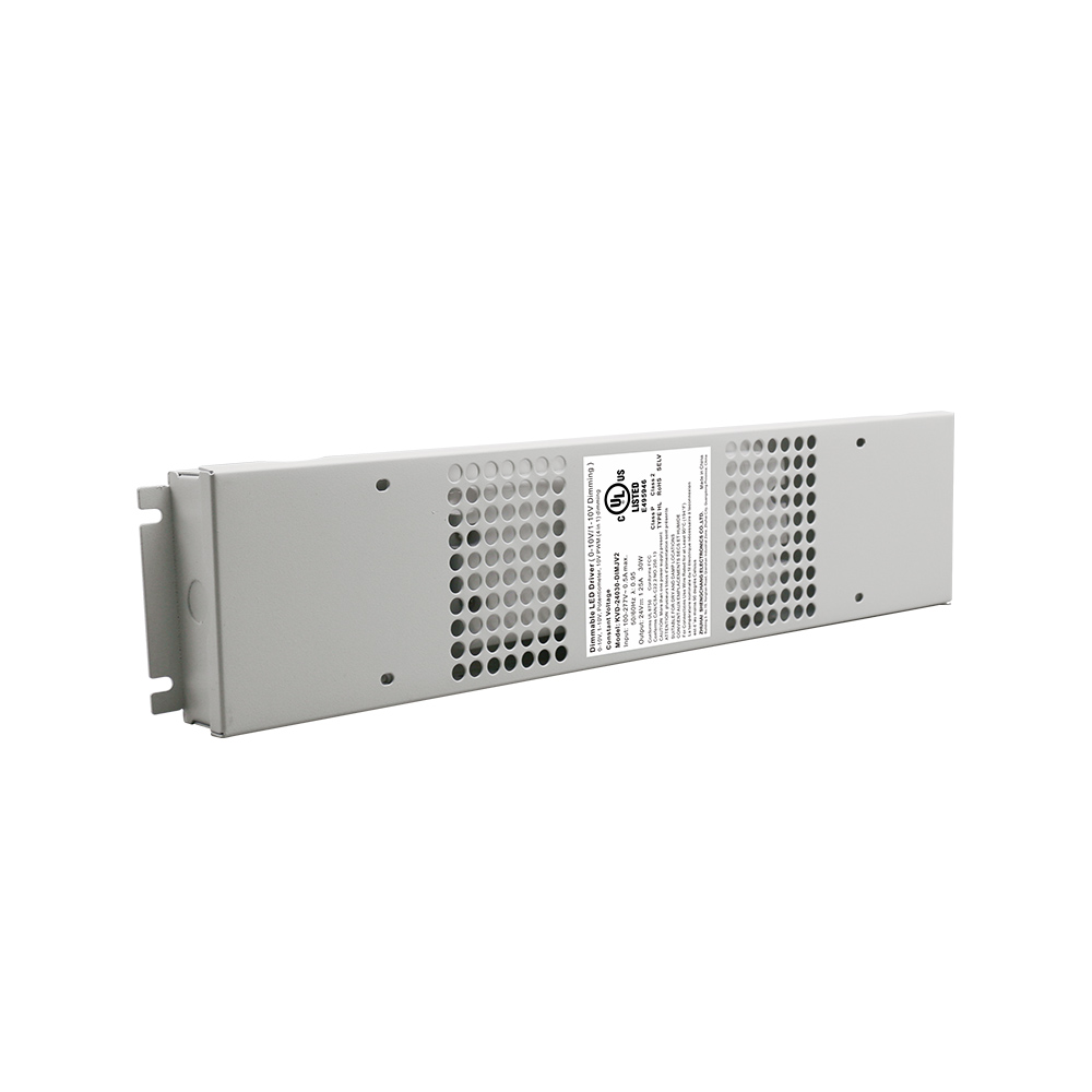 30W 60W CV Kunststoff 0-10V dimmbares LED-Netzteil mit Anschlussdose, hergestellt in Vietnam
