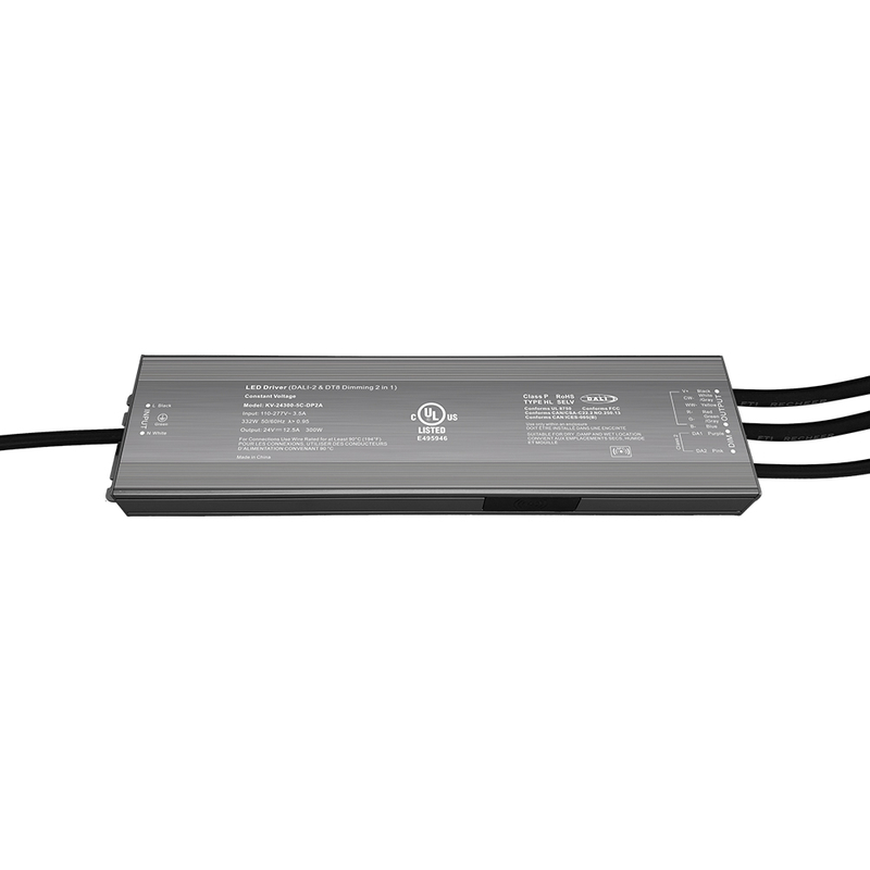 DP2 300W CV RGB CW DALI 2 Push Dimmable LED драйвери 12Vdc 24Vdc 36Vdc 48Vdc
