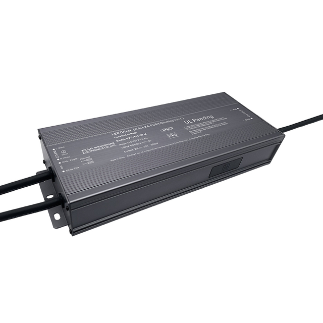 DP2 500W 600W CV DALI 2 ไดร์เวอร์ LED แบบหรี่แสงได้สำหรับไฟ LED