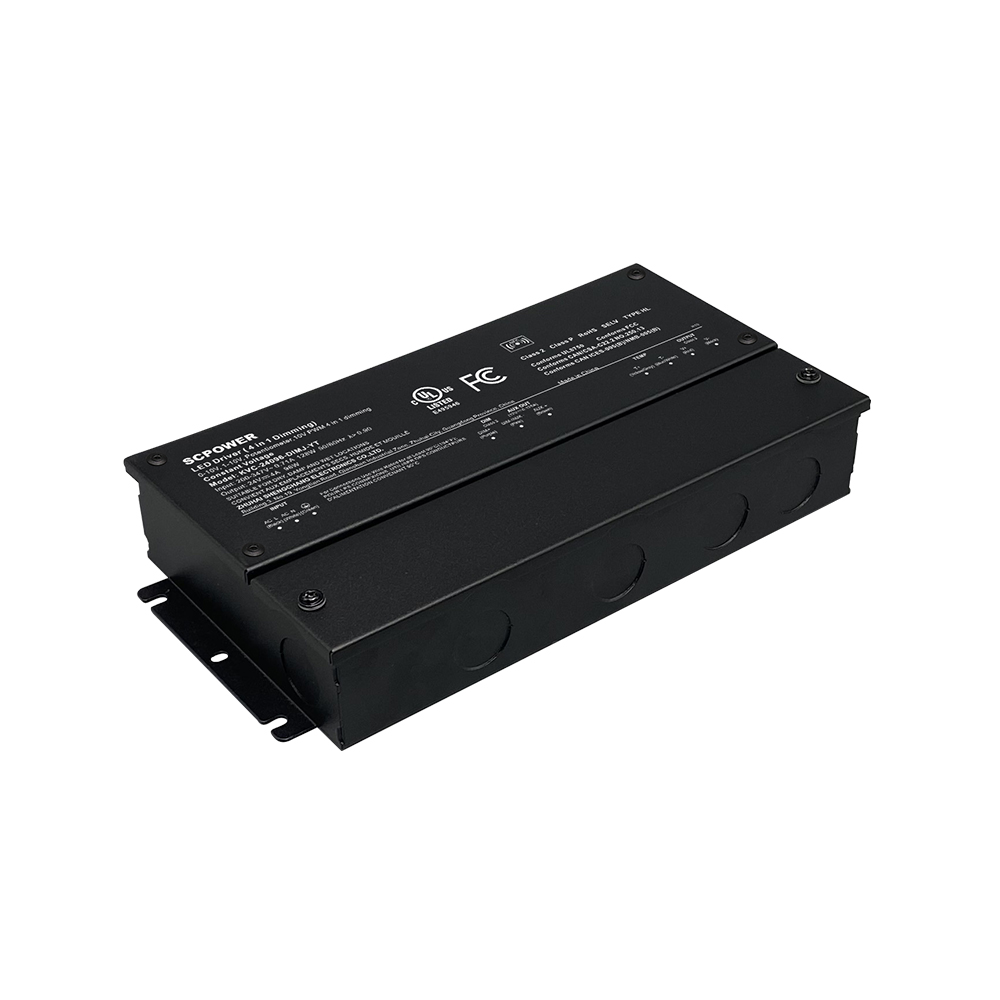 288W 300W 0-10V RGB AC 200V 347V ৰ পৰা 12V 24V 36V 48V DC কনষ্টেণ্ট ভল্টেজ প্ৰগ্ৰেমেবল LED ড্ৰাইভাৰ ৱাটাৰপ্ৰুফ