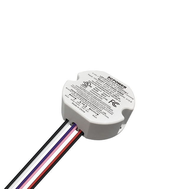10W 15W 20W 25W 30W 40W 0-10V 4 in 1 Dimmable LED Driver Circular Constant Voltage LED Light Driver in Vietnam