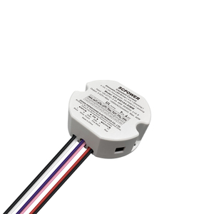 Driver LED dimmerabile 4 in 1 di forma rotonda piccolo driver 10W 15W 20W 30W 40W 50W 1CH 0-10V per faretti