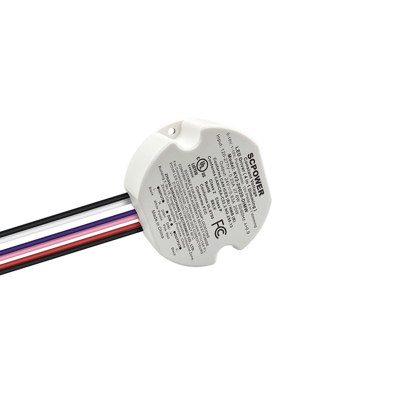 10W 15W 20W 25W 30W 40W 0-10V 4 i 1 dimbar LED-driver Sirkul&aelig;r konstant spenning LED-lysdriver i Vietnam